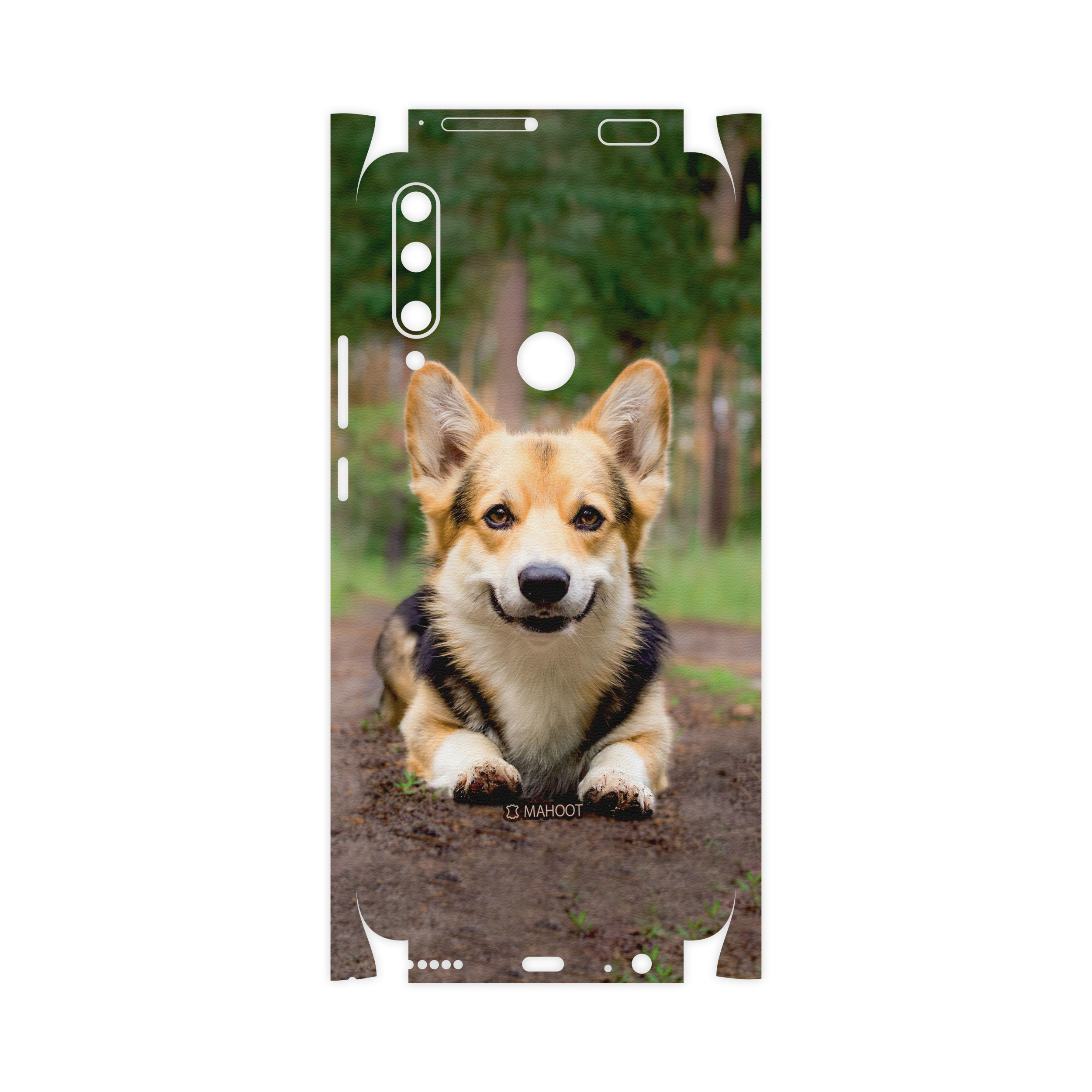 برچسب پوششی ماهوت مدل Dog-2-FullSkin مناسب برای گوشی موبایل آنر 9X