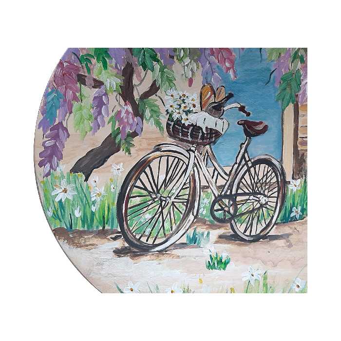  بشقاب دیوارکوب سفالی کد D69-S25