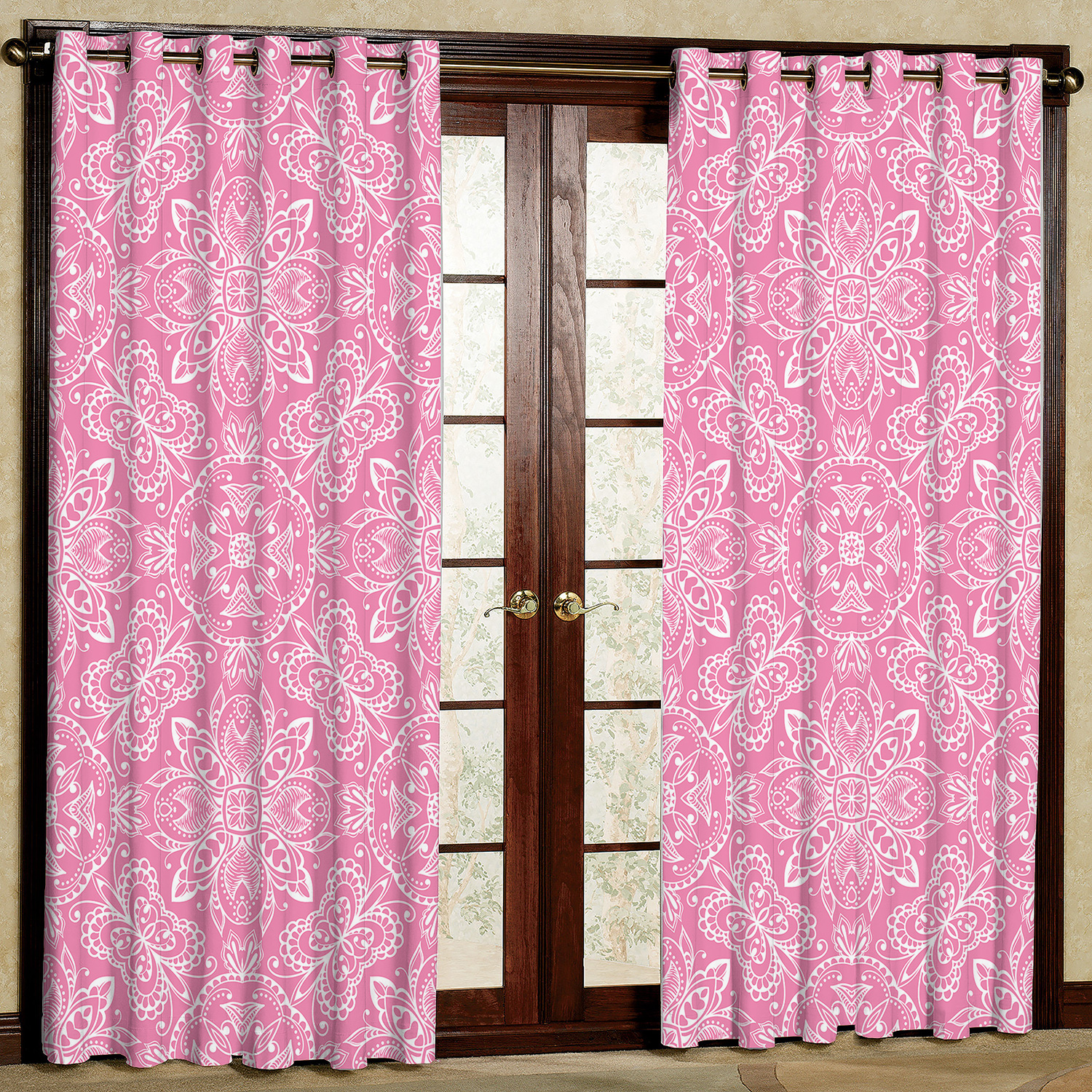 پرده مدل طرحدار مخمل پانچی کد 2133 سایز 200x140 سانتی متر