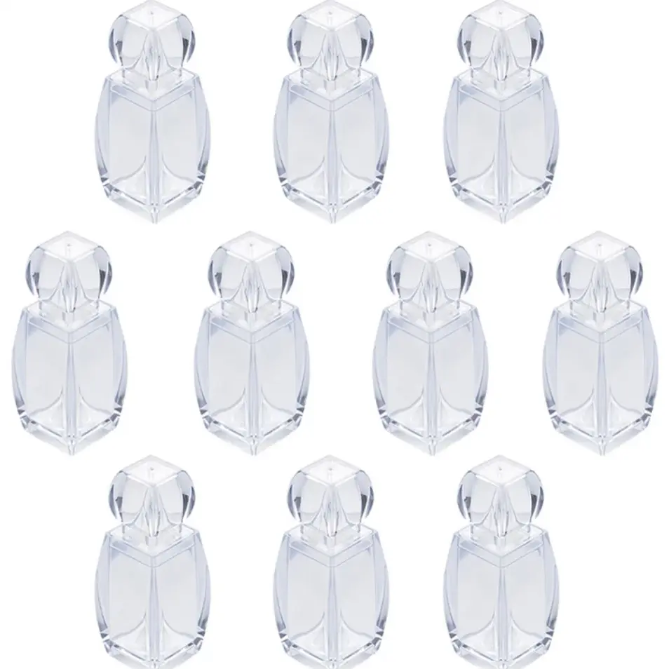 ظرف زعفران کریستالی طرح آذین دومثقال ( پک 10عددی) کد19