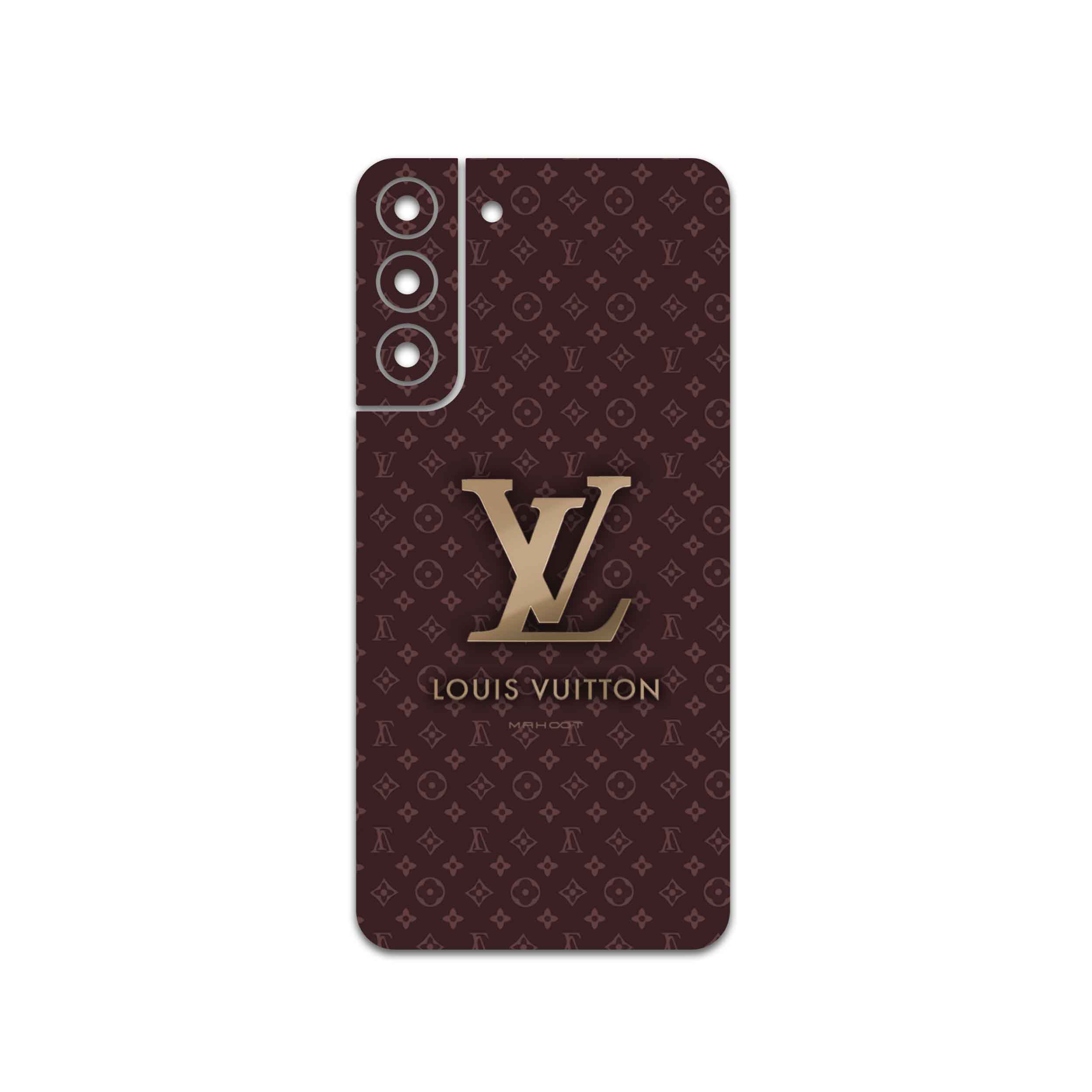 برچسب پوششی ماهوت مدل LOUIS-VUITTON-Logo مناسب برای گوشی موبایل سامسونگ Galaxy S22 Plus 5G