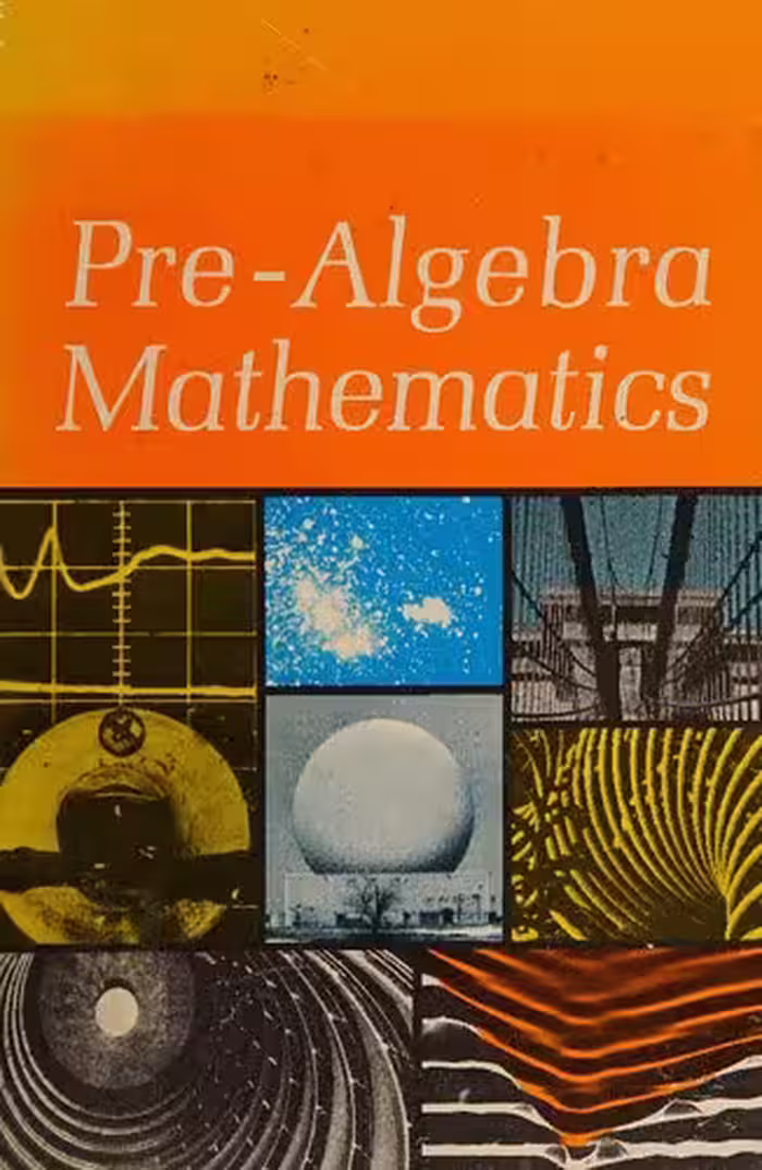 خرید و دانلود نسخه کامل کتاب Pre-Algebra Mathematics