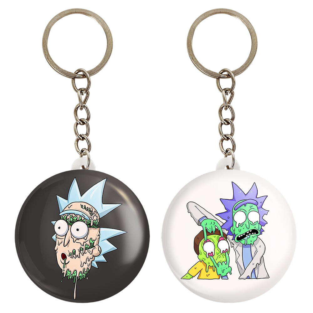 جاکلیدی خندالو مدل ریک و مورتی کد 32083211 مجموعه 2 عددی