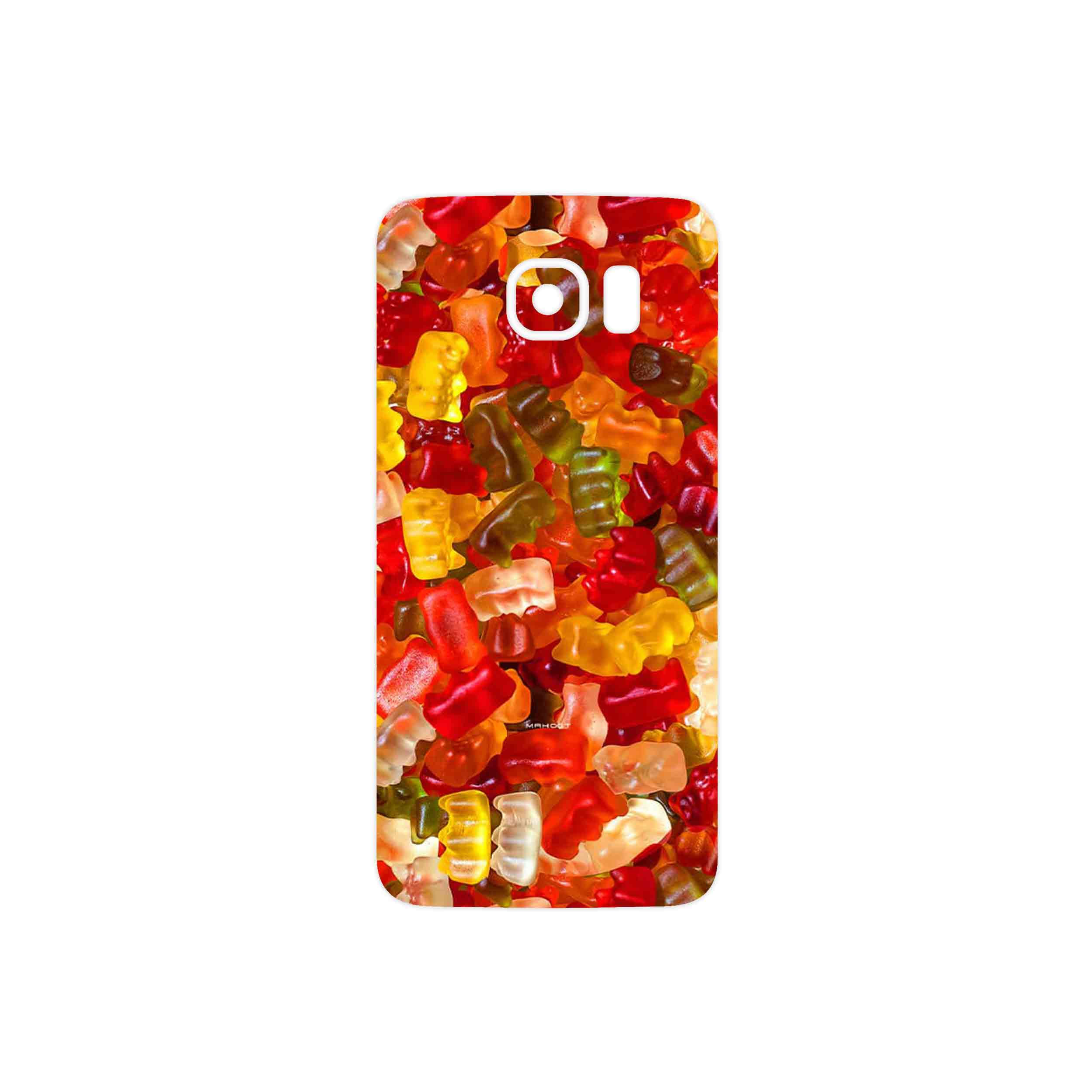برچسب پوششی ماهوت مدل Gummi candy 1 مناسب برای گوشی موبایل سامسونگ Galaxy S6