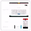 برچسب پوششی ماهوت مدل Army-Snow-Pixel مناسب برای تبلت سونی Xperia Z2 Tablet LTE 2014