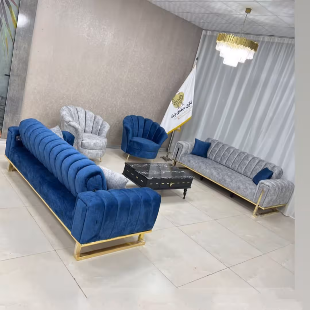 مبل راحتی صدفی تخت خواب شو 