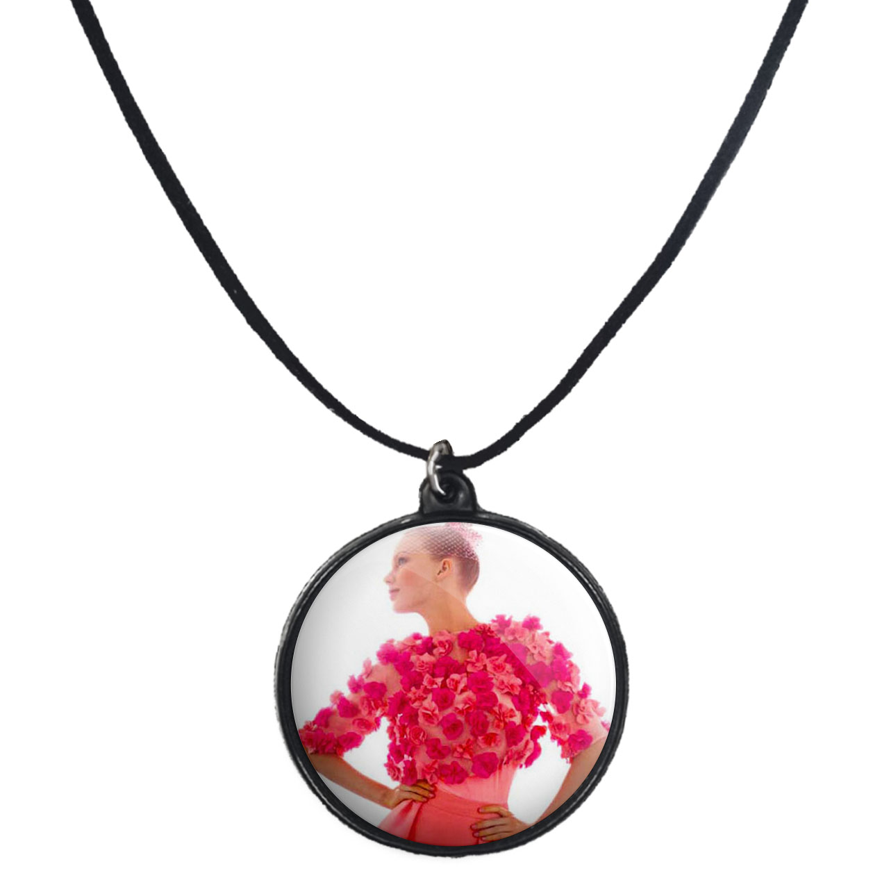 گردنبند پرمانه طرح تیلور سویفت کد pmb.2874 مدل دو طرفه