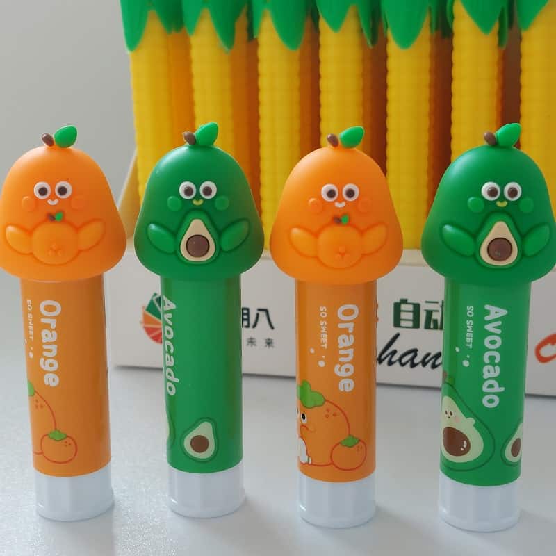 چسب ماتیکی فانتزی طرح پرتقال و آواکادو