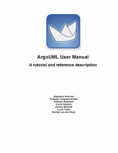 خرید و دانلود نسخه کامل کتاب ArgoUML User Manual : A tutorial and reference description