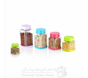 سرویس جای حبوبات یونیک 4 عددی مدل UN-5975