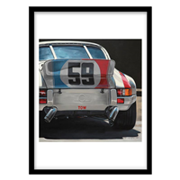 قیمت و خرید تابلو دکوراتیو مدل نقاشی پورشه کلاسیک کد 2165