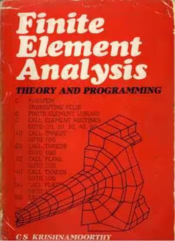 󾕇 دانلود کتاب Finite Element Analysis - Theory and Programming, 1987 - دانلود کتاب های دانشگاهی