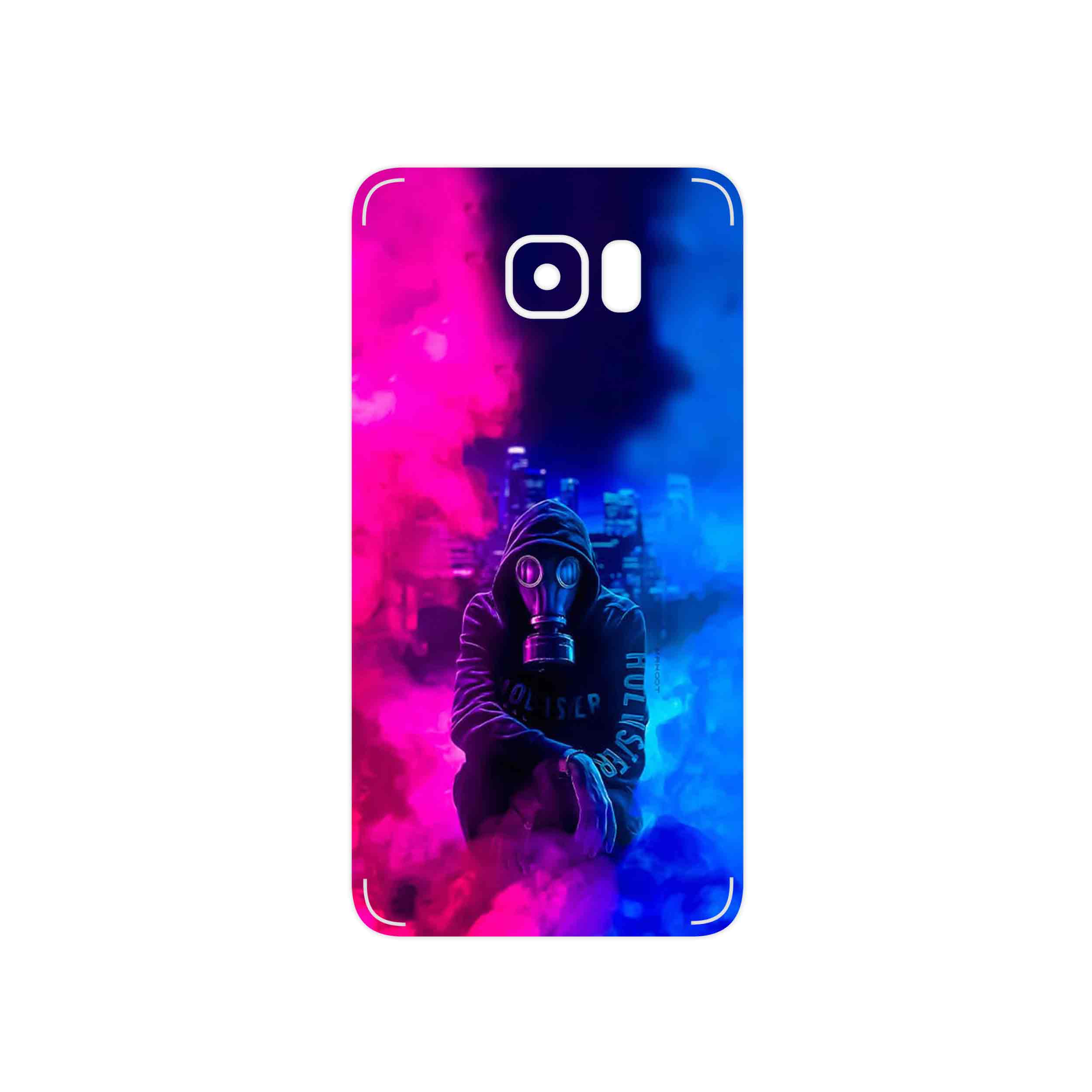 برچسب پوششی ماهوت مدل Smoke Rainbow Digital Art 2 مناسب برای گوشی موبایل سامسونگ Galaxy Note 5