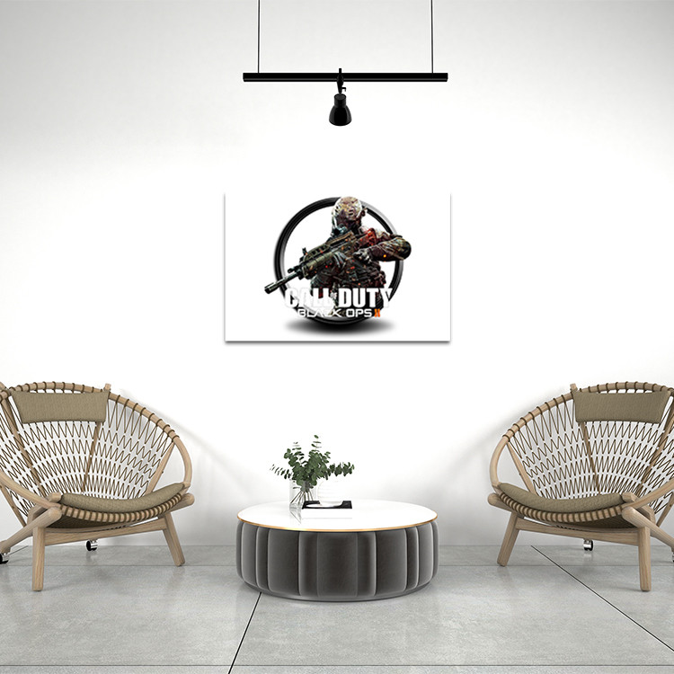 تابلو شاسی مدل بازی کال آف دیوتی call of duty کد 50 | دنیای قاب