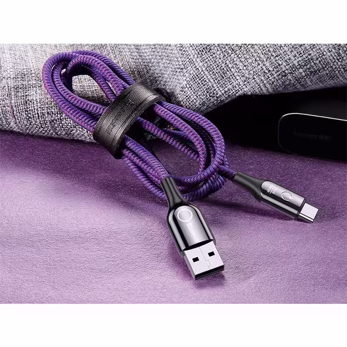 کابل تبدیل USB به لایتنینگ باسئوس مدل CALCD-05 طول 1متر