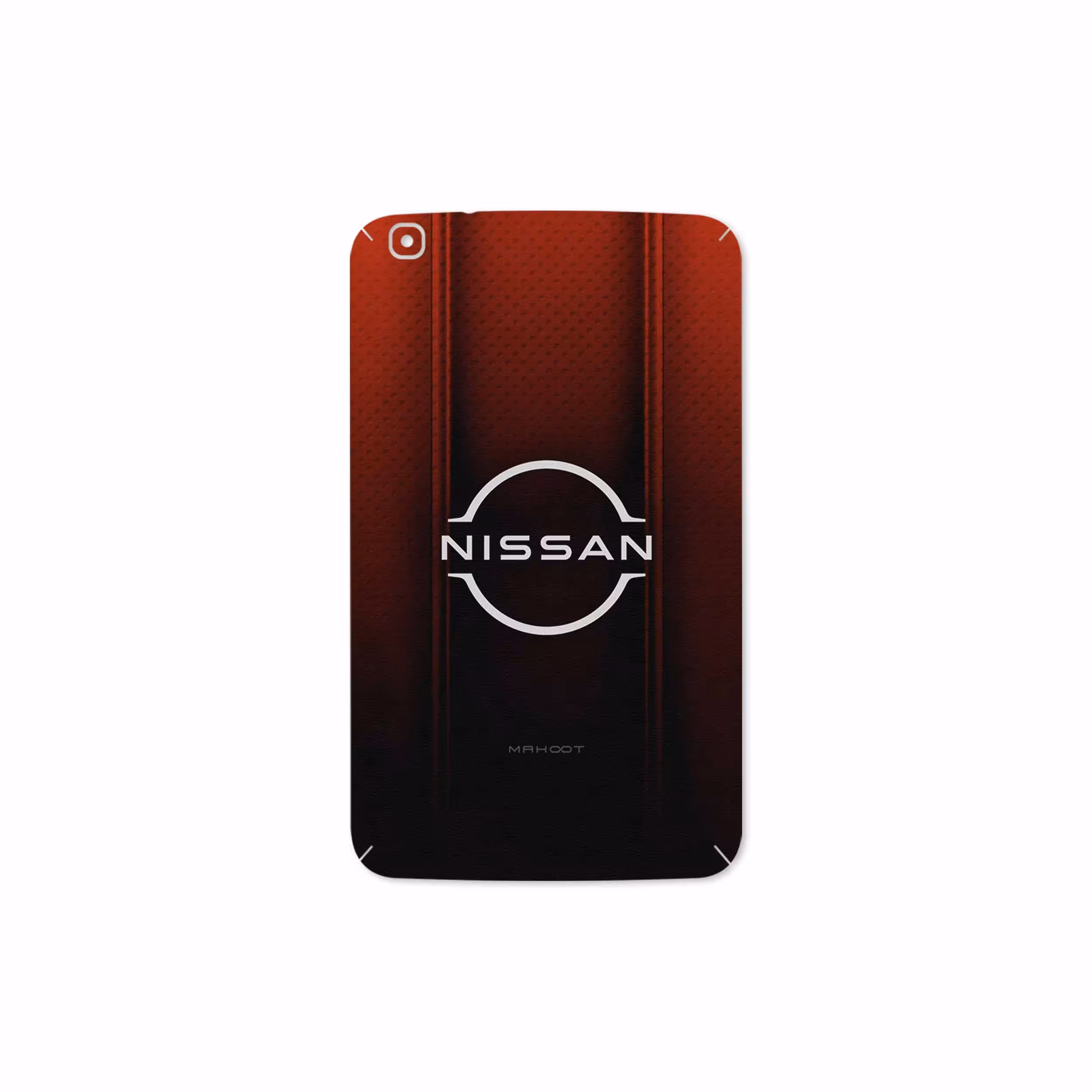 برچسب پوششی ماهوت مدل Nissan-Logo مناسب برای تبلت سامسونگ Galaxy Tab 3 8.0 2013 T311