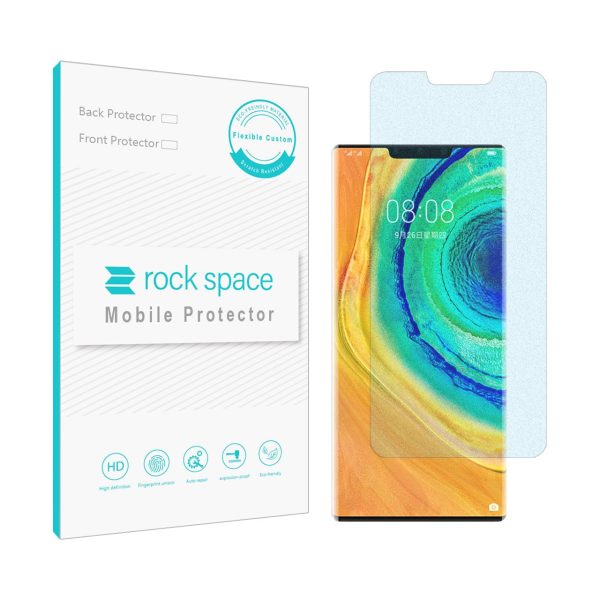 گلس هواوی MATE 30 PRO 5G مدل نانو هیدروژل مات آنتی بلو برند راک اسپیس کد S