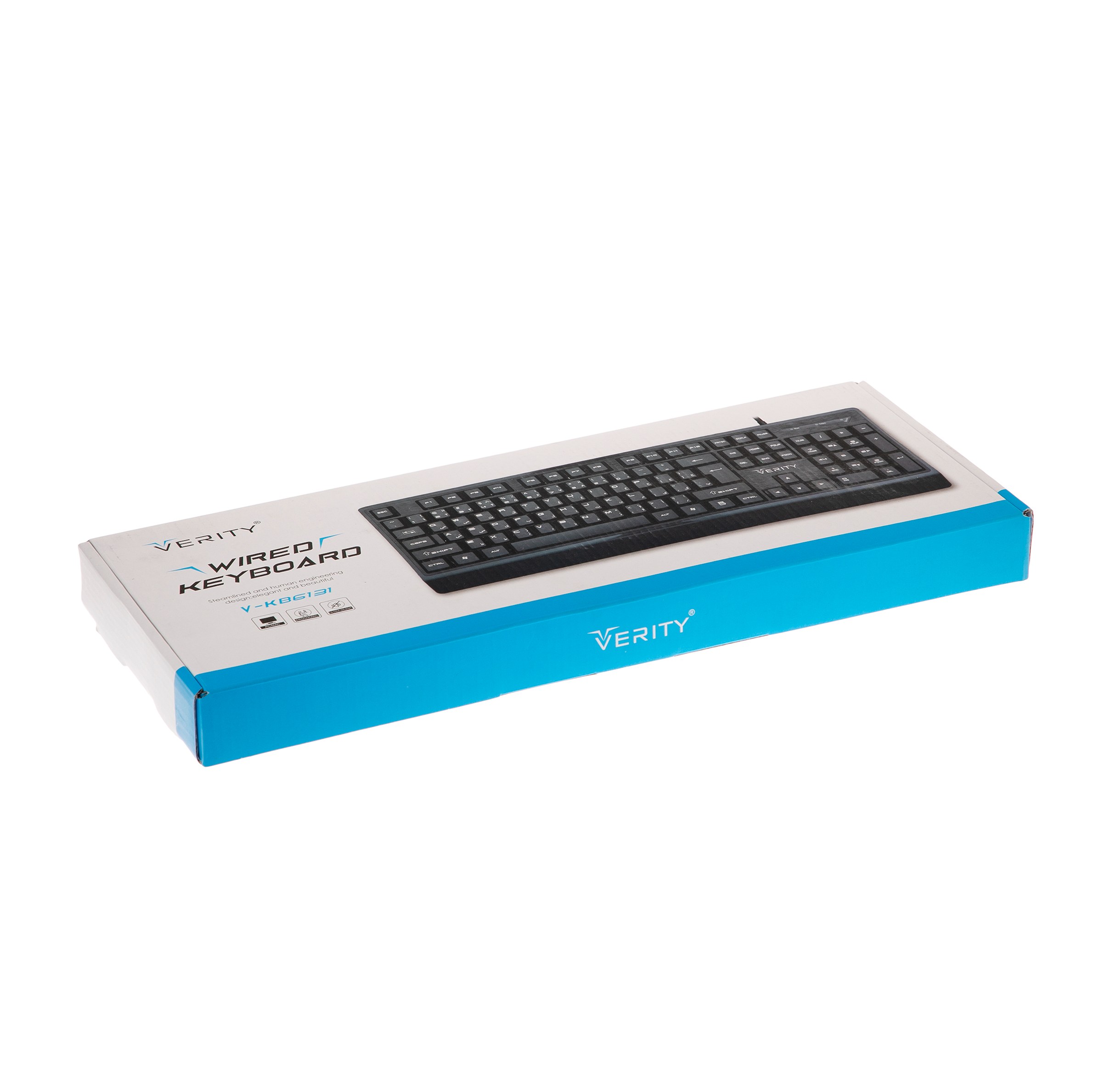 کیبورد کامپیوتر وریتی V-KB6131  ارسال رایگان