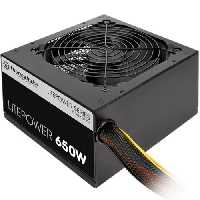 منبع تغذیه کامپیوتر ترمالتیک مدل Litepower 650W(استوک)