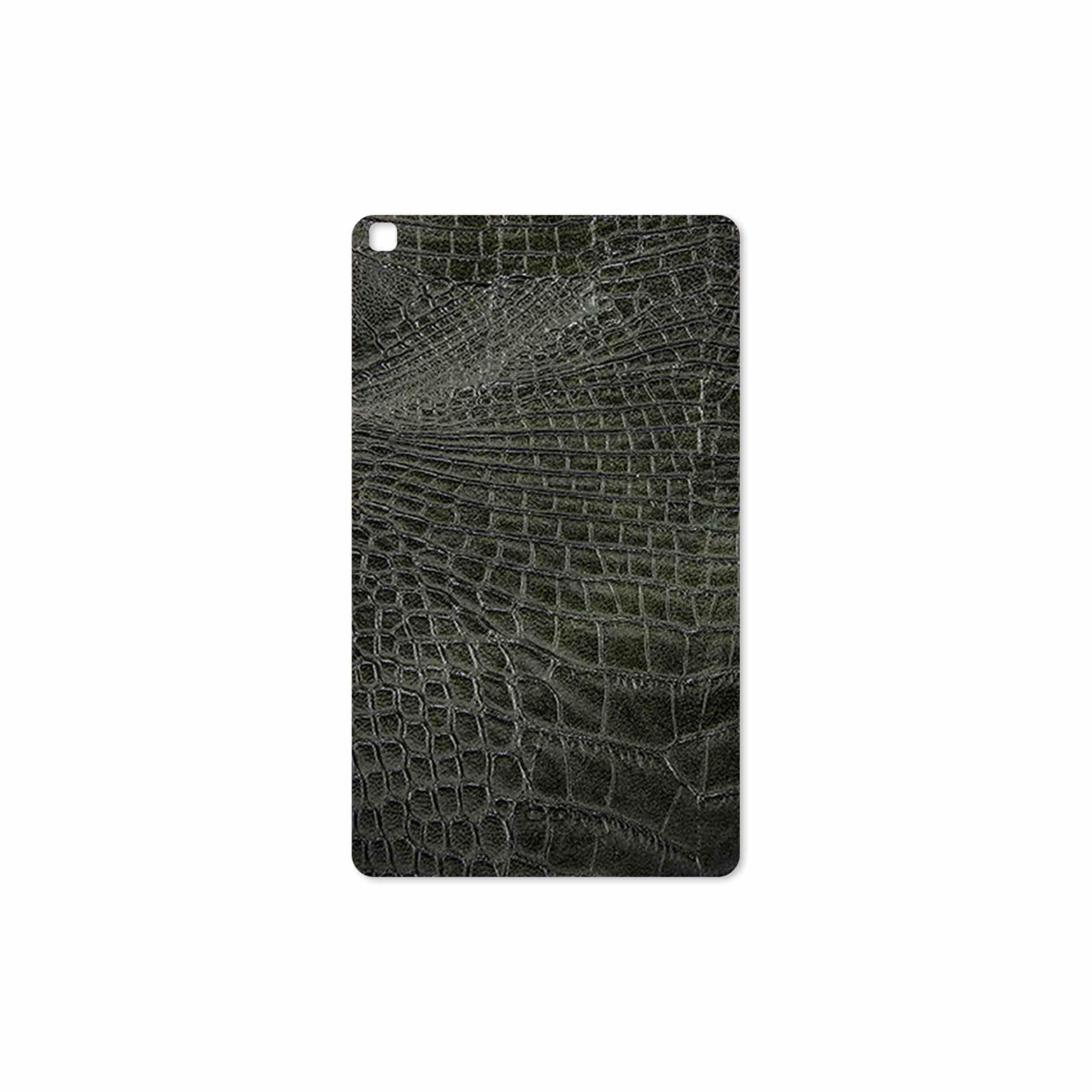 برچسب پوششی ماهوت مدل Green-Crocodile-Leather مناسب برای تبلت سامسونگ Galaxy Tab A 8.0 2019 T295