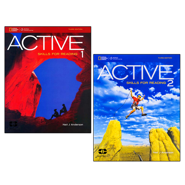 کتاب Active Skills For Reading اثر Neil J Anderson انتشارات سپاهان جلد 1 و 2