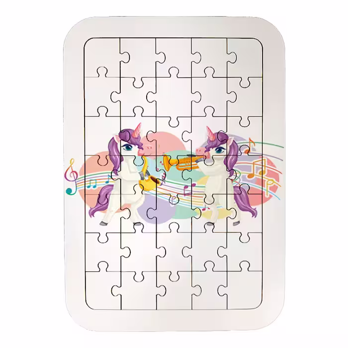 پازل 35 تکه مدل یونیکورن  کد 89