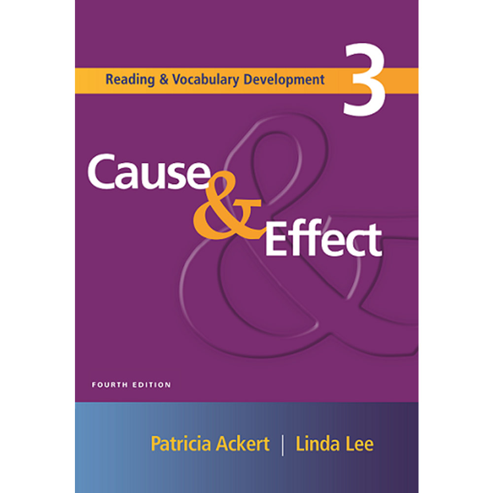 کتاب Cause & Effect 3 اثر Patricia Ackert and Linda Lee انتشارات Cengage Learning