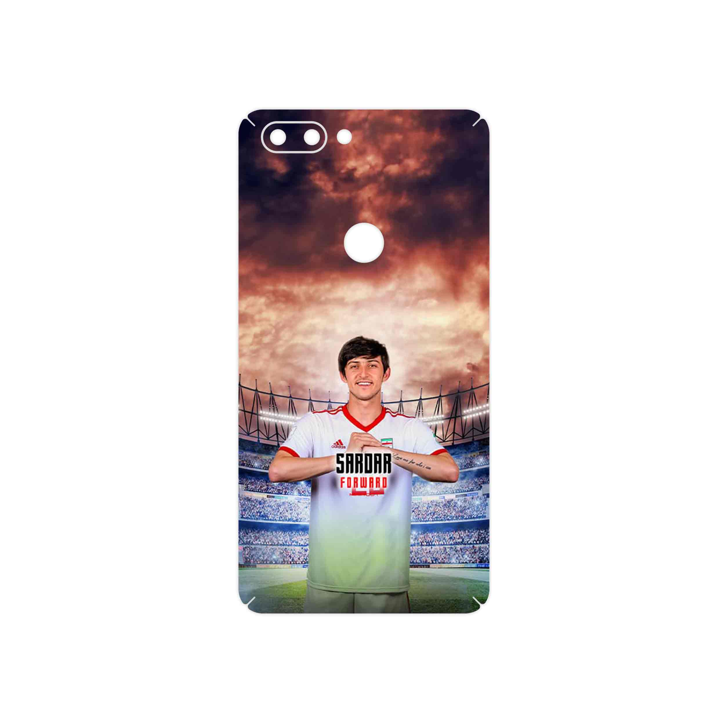 برچسب پوششی ماهوت مدل Sardar Azmoun مناسب برای گوشی موبایل تکنو Phantom 8