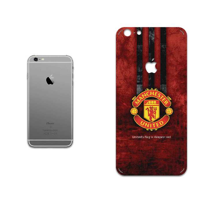 برچسب پوششی ماهوت مدل Manchester-United-FC مناسب برای گوشی موبایل اپل iPhone 6 Plus