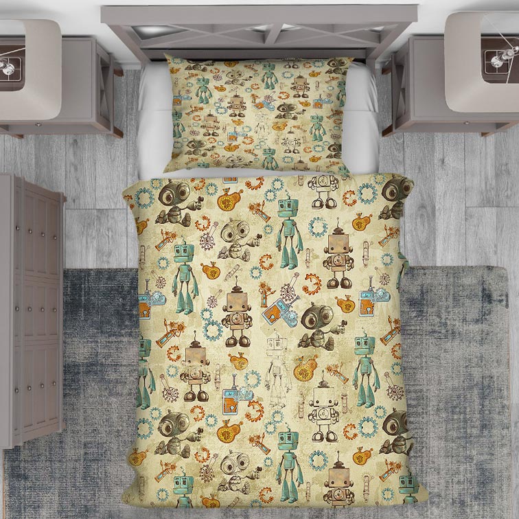 روتختی بچگانه طرح کارتونی ربات وال ای PK-4791