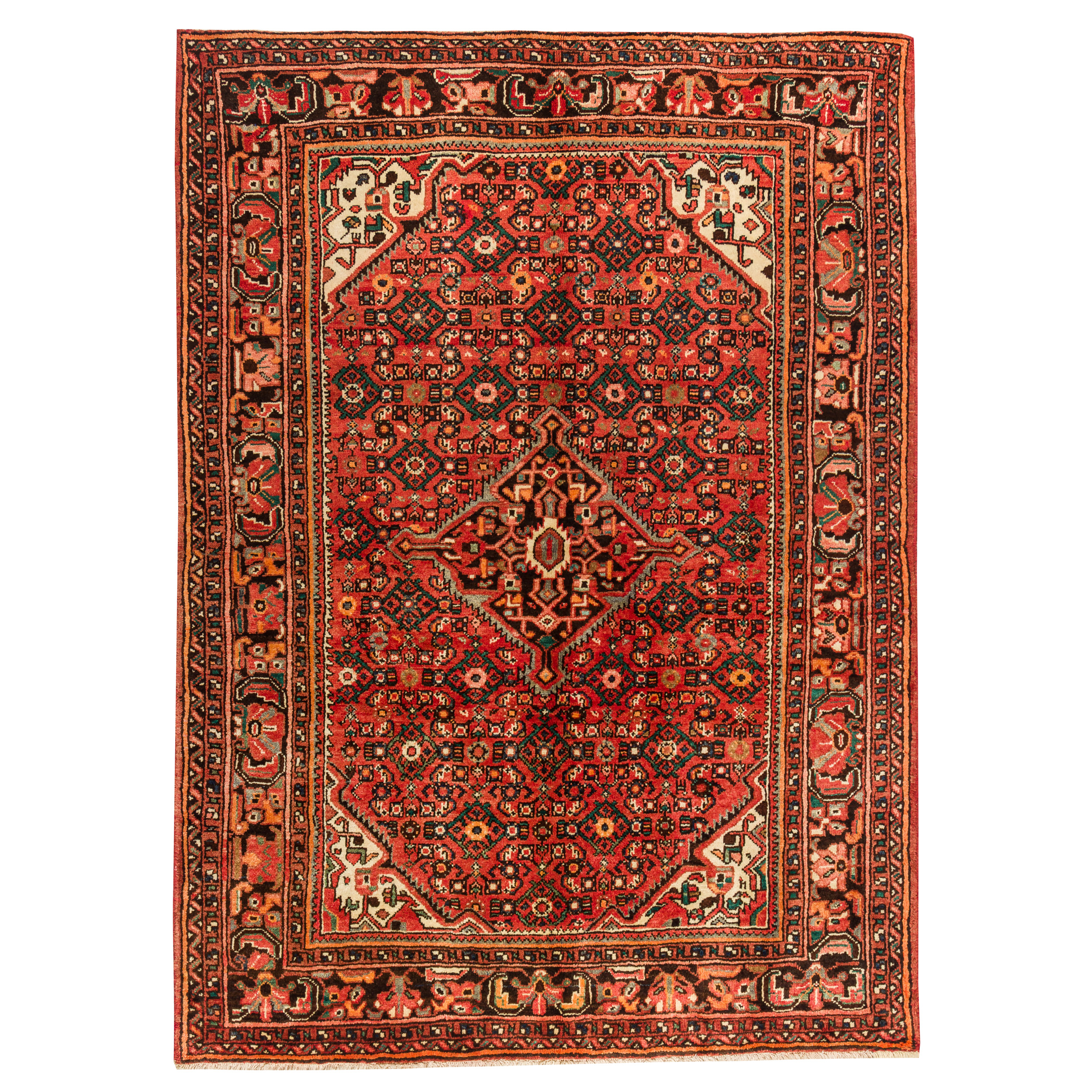 فرش دستبافت سه و نیم متری مدل همدان کد 46.1679