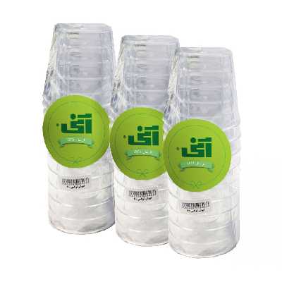 لیوان یکبار مصرف آنی مدل 608 لوکس سه بسته 10 عددی