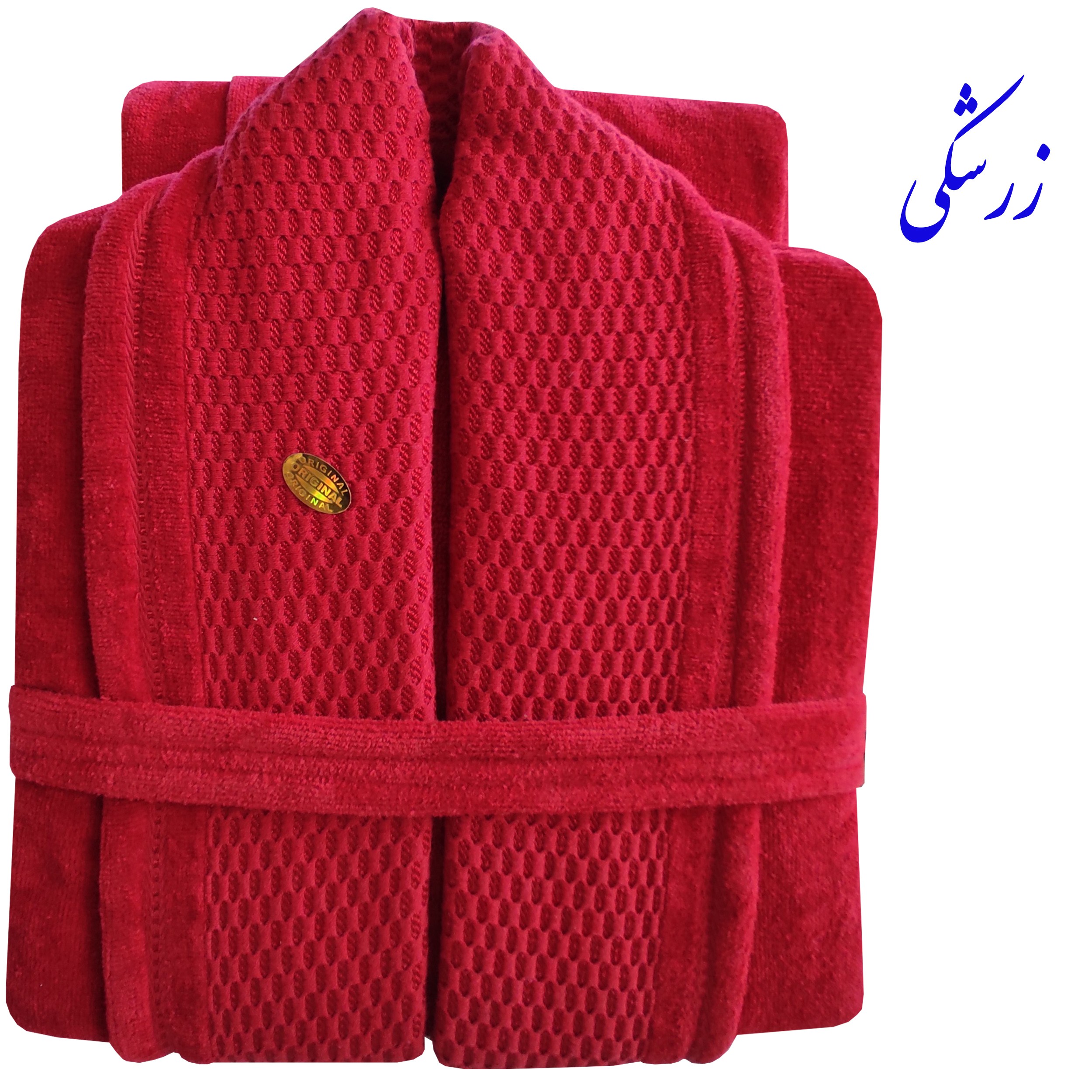 حوله پالتویی کلاهدار رنگ ثابت بدون پرزدهی طرح بسیار شیک سایز لارج (125) فوق العاده