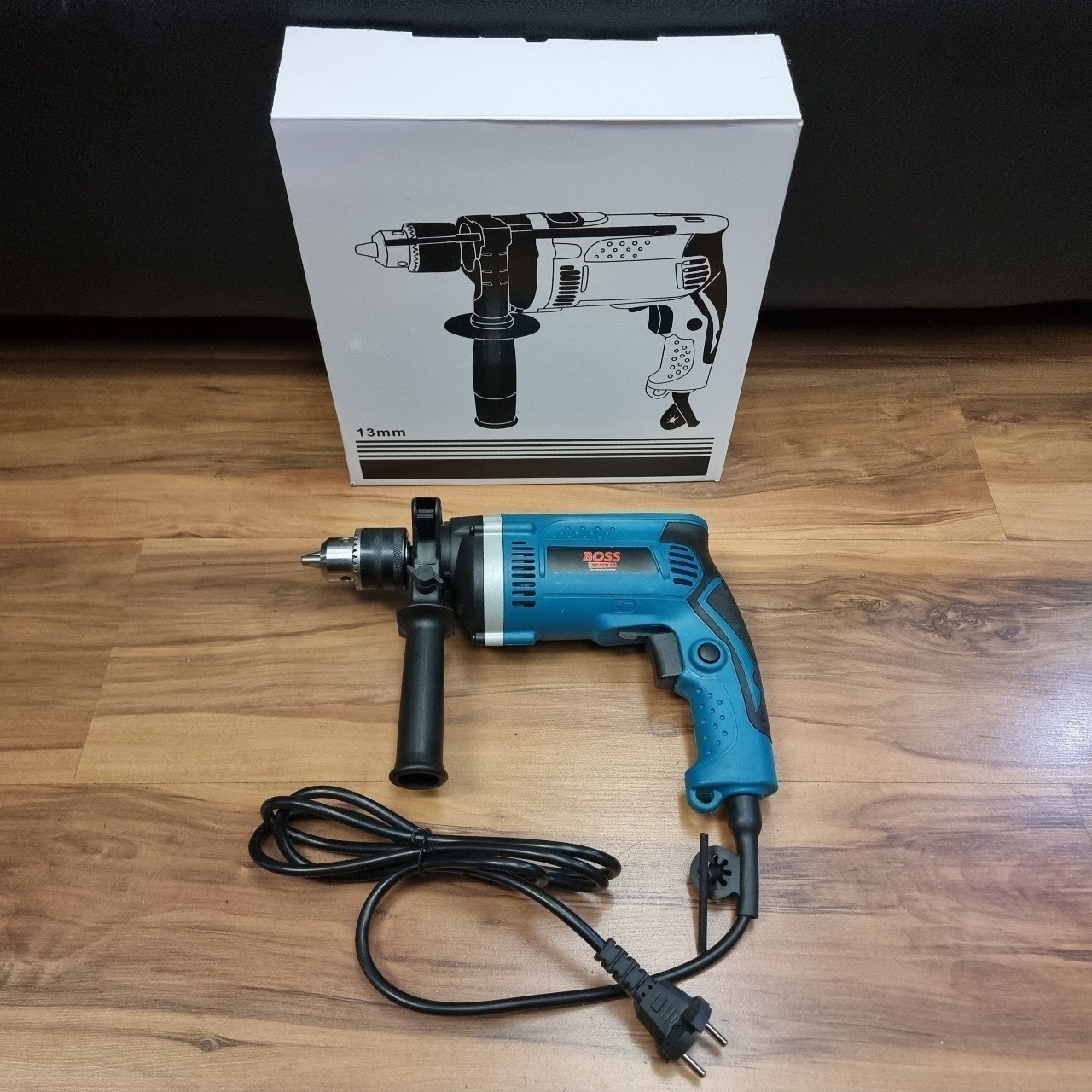 دریل برقی چکشی سه نظام 13 طرح ماکیتا برند باس ( پس کرایه )