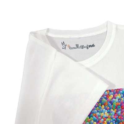 تی شرت بچگانه پرمانه طرح انیمیشن بالا کد pmt.3819