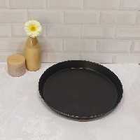 قالب پیتزا گرد نچسب روکش تفلون سایز 30 باکیفیت بالا مقاوم قابل استفاده در فر 