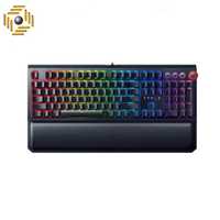 کیبورد مکانیکی مخصوص بازی ریزر مدل BlackWidow Elite Green Switches