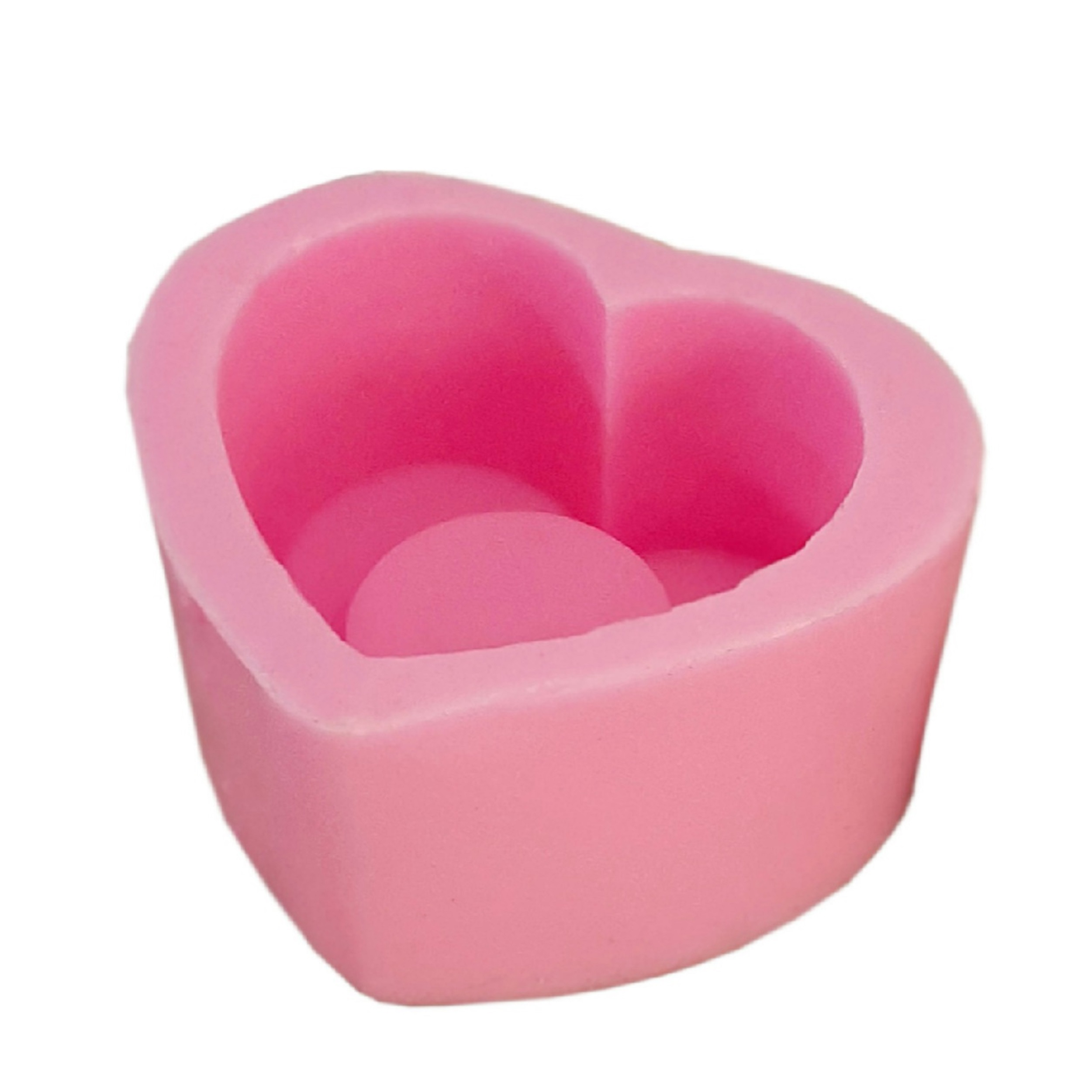 قالب شمع مدل قلب 2