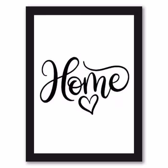تابلو مدل DV-B&amp;W-HOME01 مجموعه 5 عددی