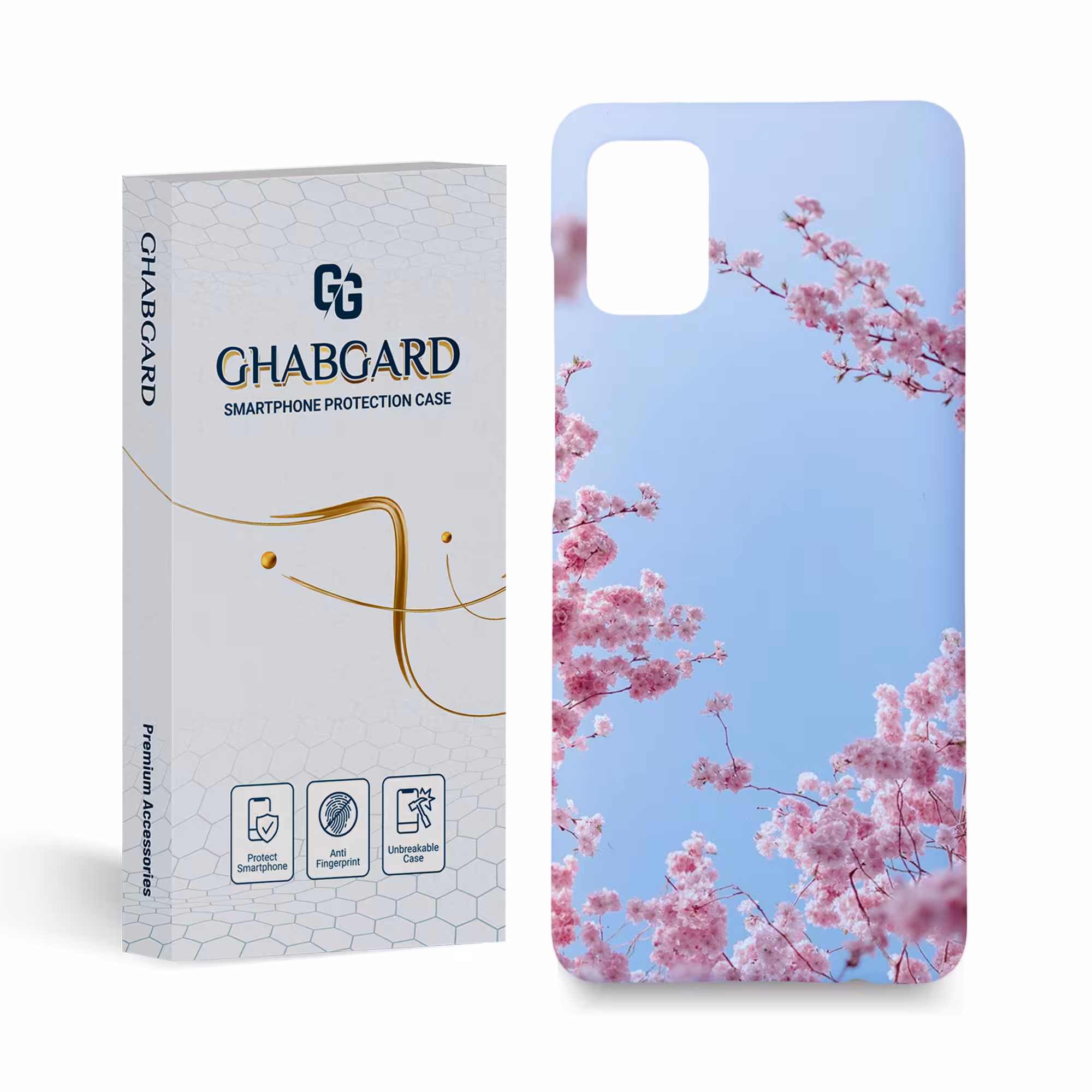 کاور قاب گارد مدل گل مناسب برای گوشی موبایل سامسونگ galaxy a31