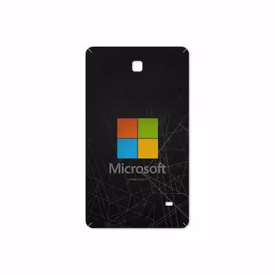 برچسب پوششی ماهوت مدل Microsoft-Logo مناسب برای تبلت سامسونگ Galaxy Tab 4 7.0 2014 T230