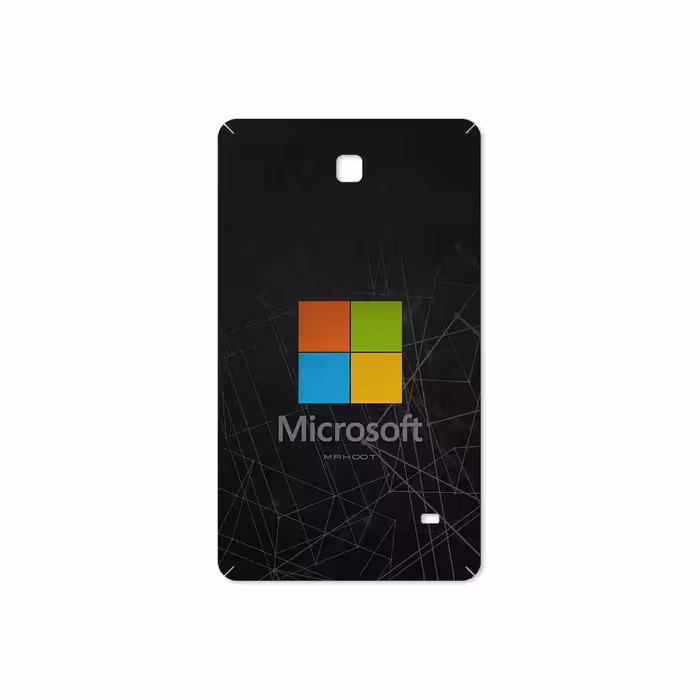 برچسب پوششی ماهوت مدل Microsoft-Logo مناسب برای تبلت سامسونگ Galaxy Tab 4 7.0 2014 T230