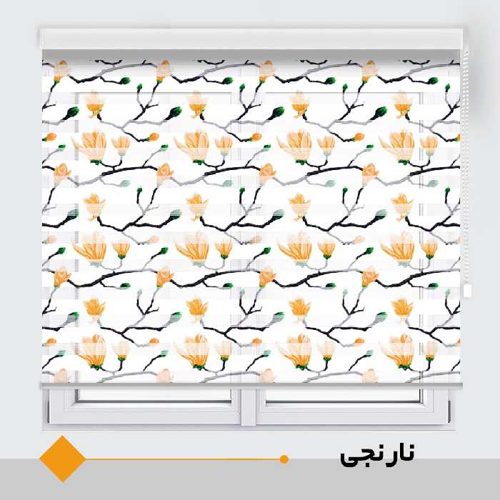  پرده زبرا مدل TO-2 سایز 180x200 سانتی متر
