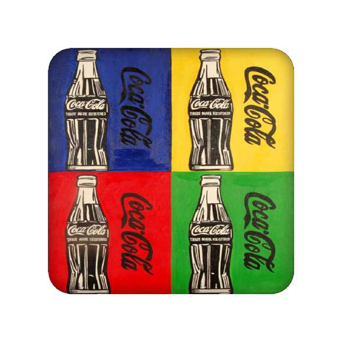 زیر لیوانی طرح کوکاکولا کد 1316