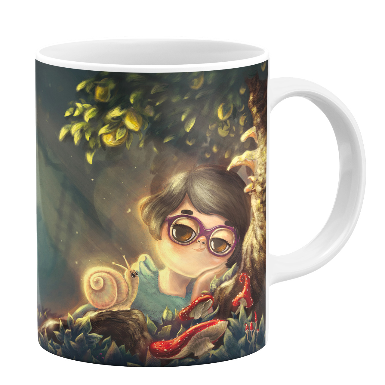 ماگ طرح دخترانه کد 110014