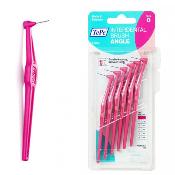 مسواک بین دندانی تپه مدل انگل TEPE ANGLE INTERDENTAL BRUSH SIZE0 | فروشگاه اینترنتی تاتا کالا