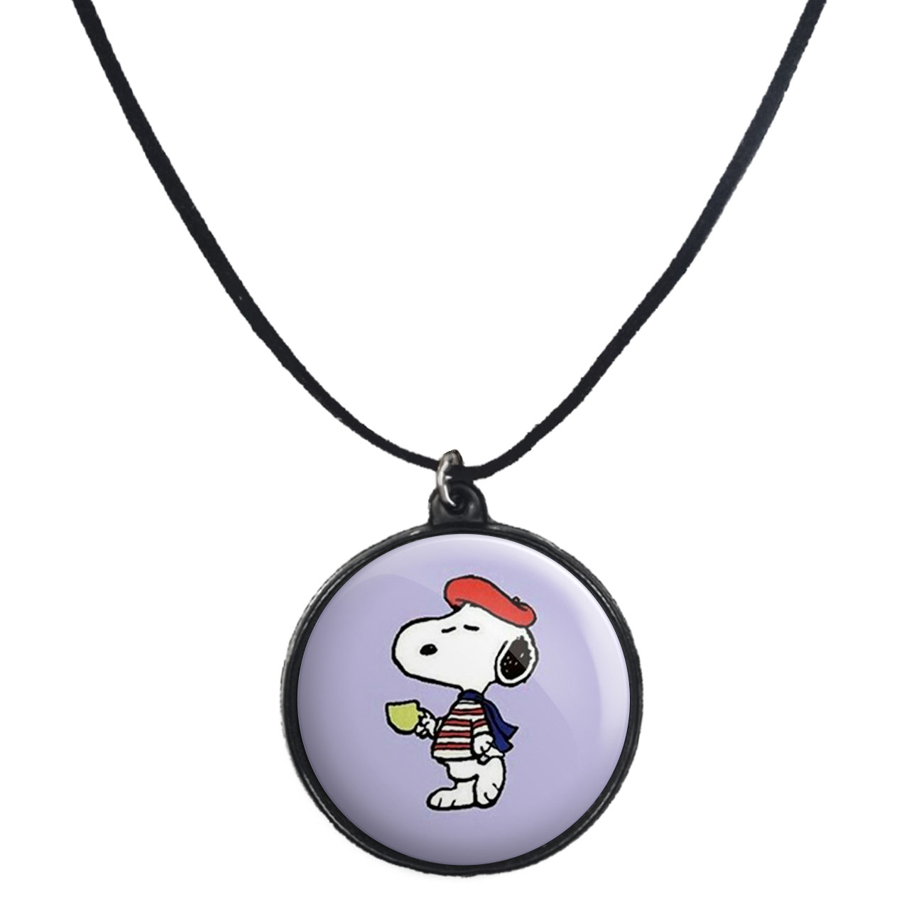 گردنبند پرمانه طرح اسنوپی کد pmb.14550