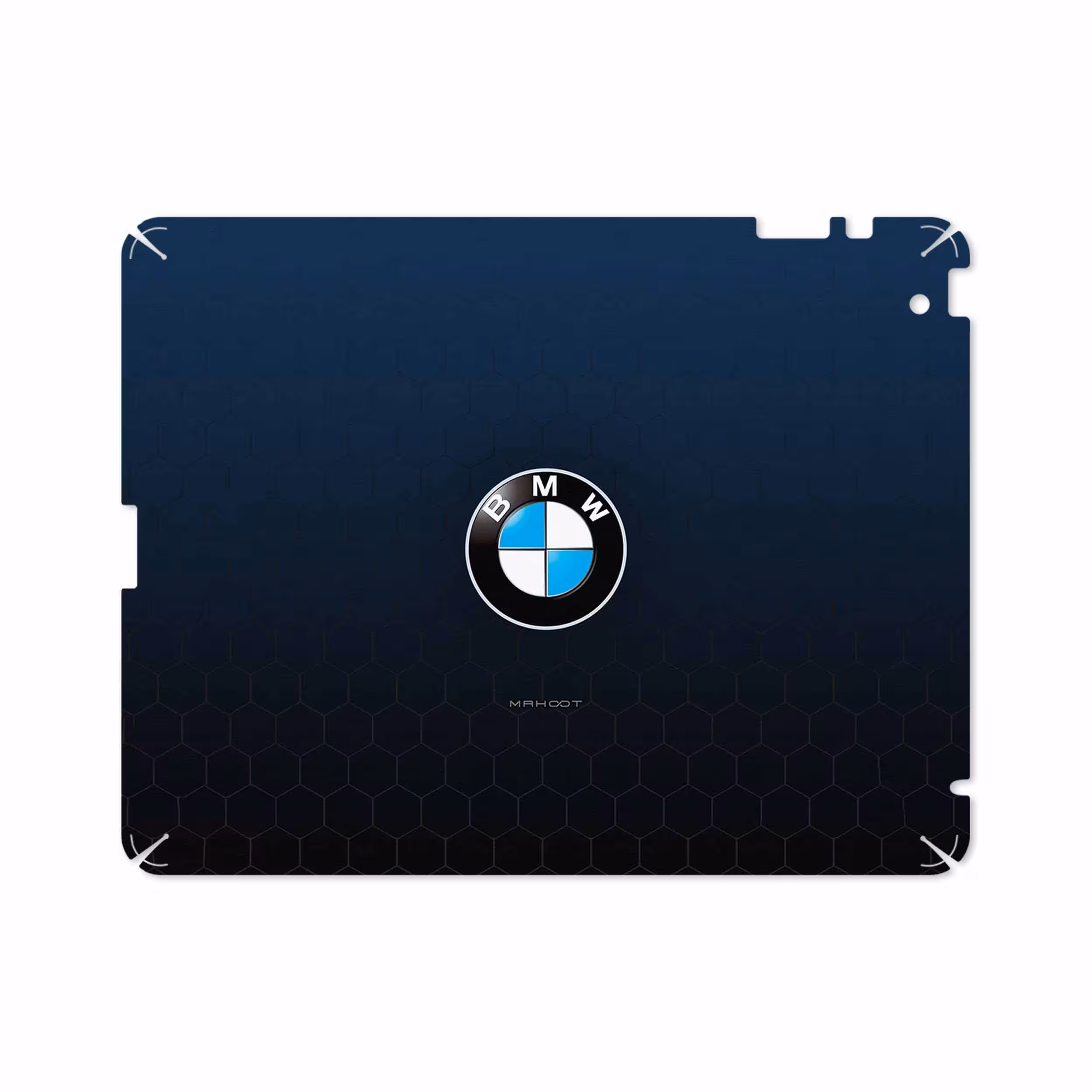 برچسب پوششی ماهوت مدل BMW مناسب برای تبلت اپل iPad 2 2011 A1396