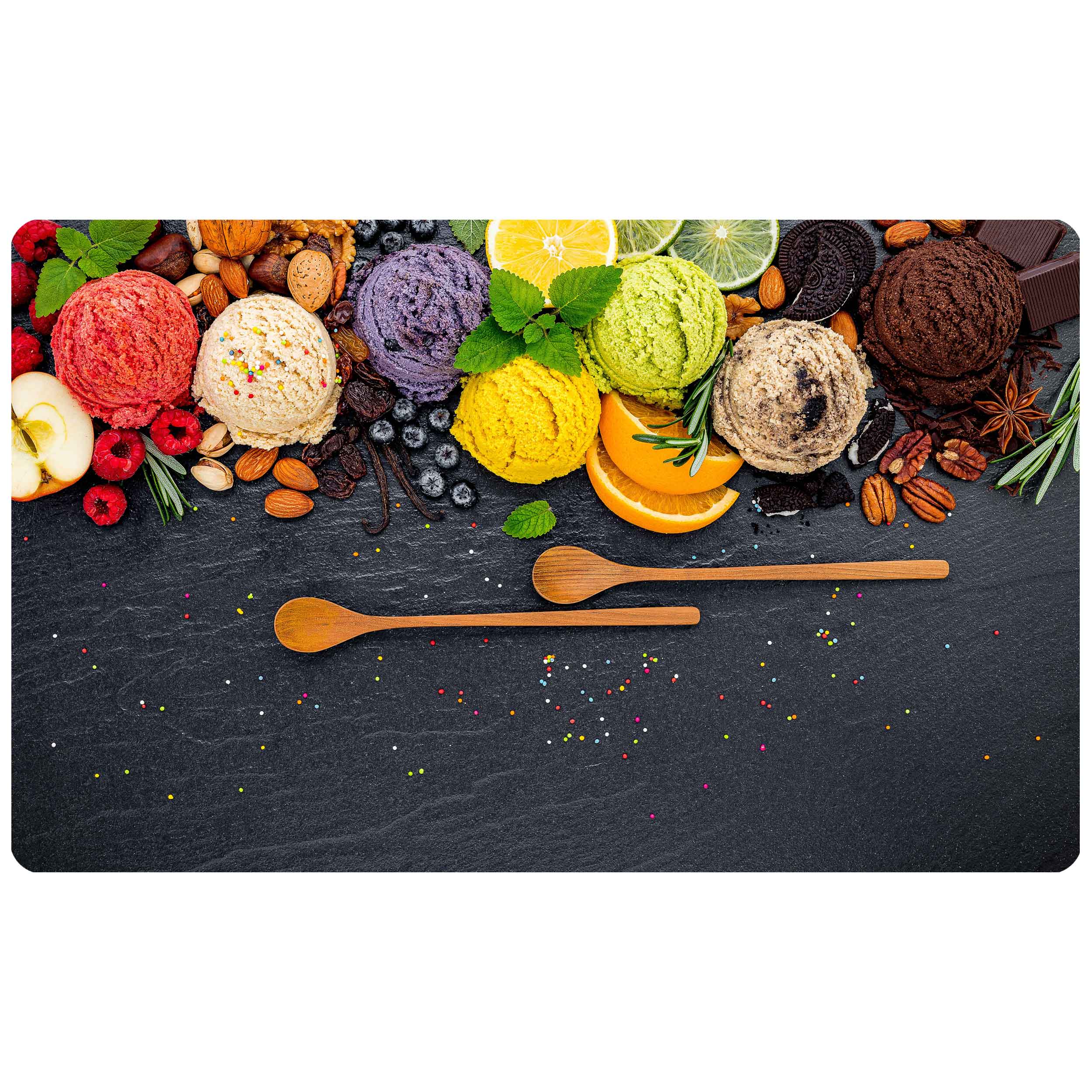 آبگیر کنار سینک مدل سه لایه رویه مخمل طرح آشپزخانه کد 2635