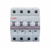 کلید مینیاتوری 6 آمپر چهار پل AC کانل کد C6-6KA-4P